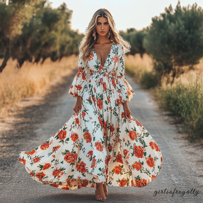 Classic Vintage Dress with a Flattering Fit