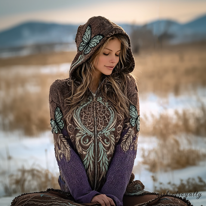 Classic Vintage Sweater with a Flattering Fit