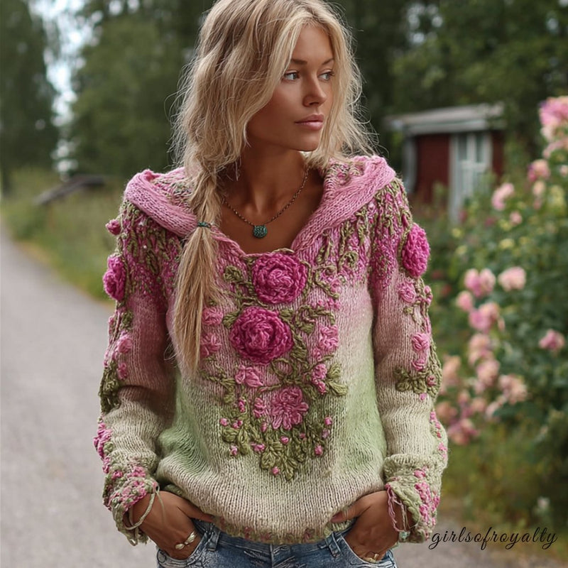 Vintage Inspired Sweater with a Contemporary Edge