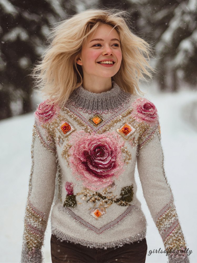 Well Tailored Sweater with a Graceful Silhouette