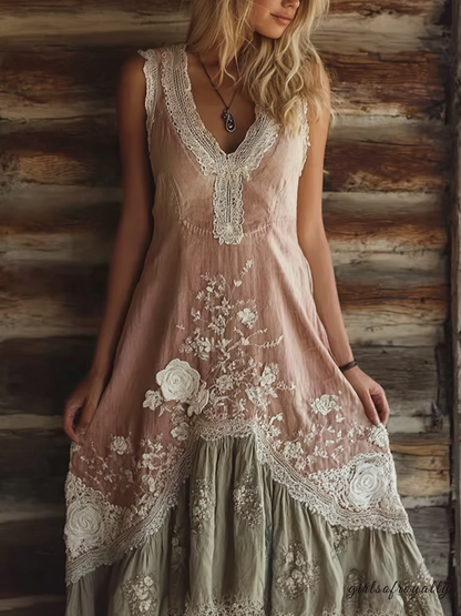 Classic Vintage Dress with a Flattering Fit