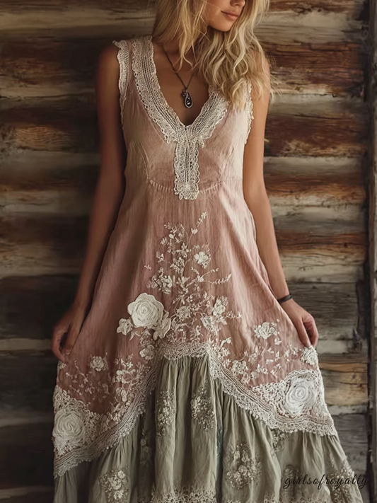 Classic Vintage Dress with a Flattering Fit