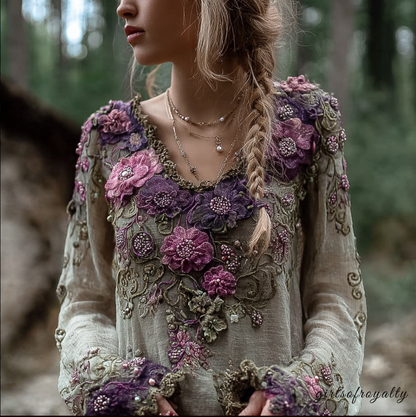 A Vintage Style Top with Delicate Timeless Details