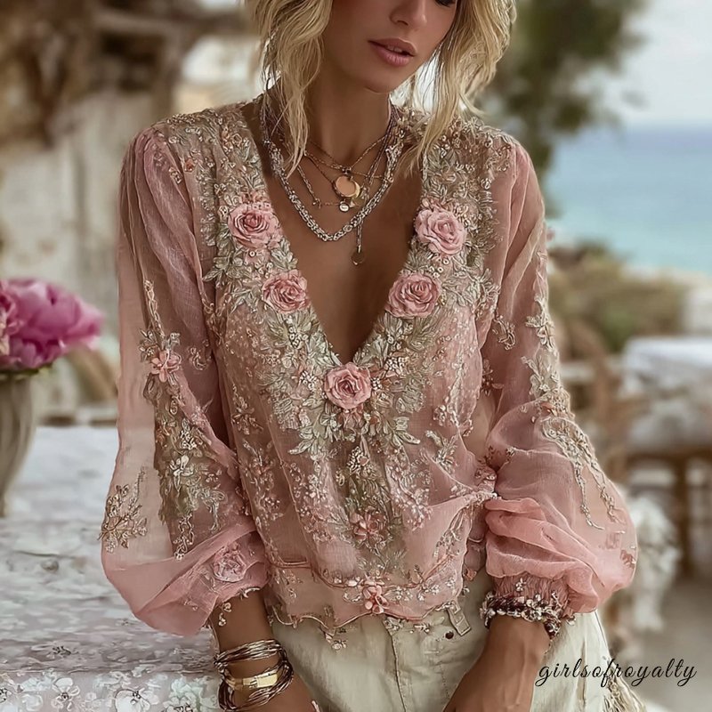 Beautifully Balanced Blouse with Timeless Character