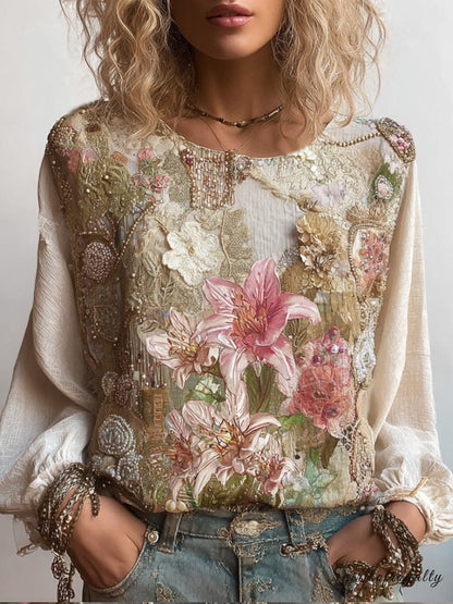 Well Tailored Top with a Graceful Silhouette