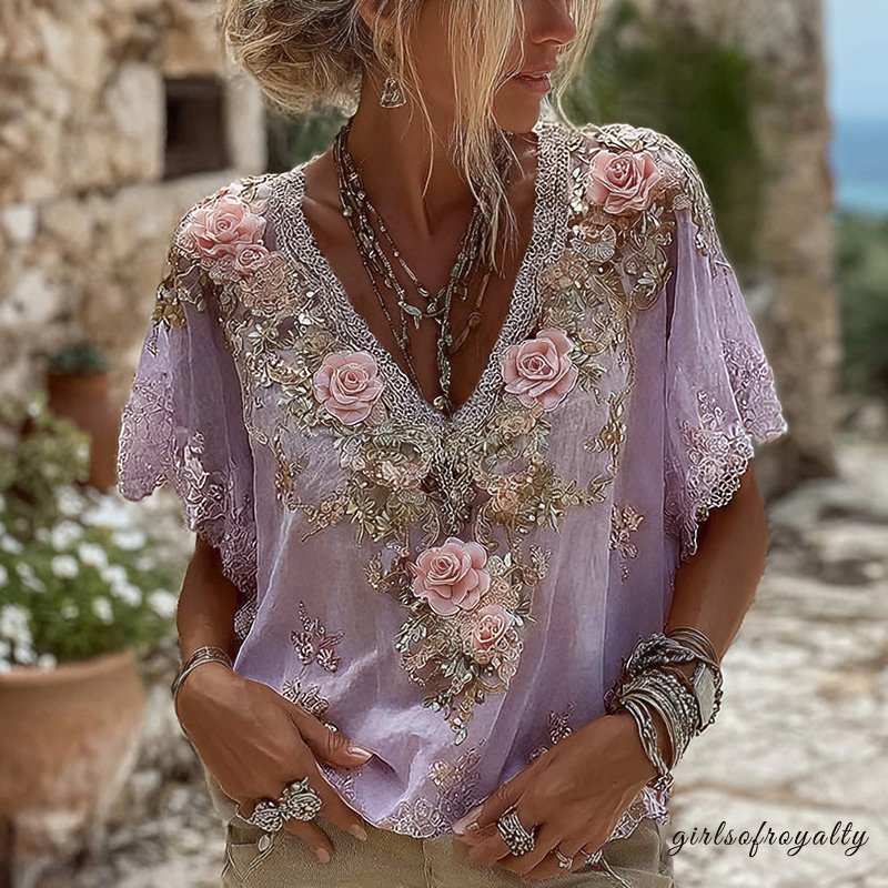 Beautifully Finished T-Shirt in a Timeless Design