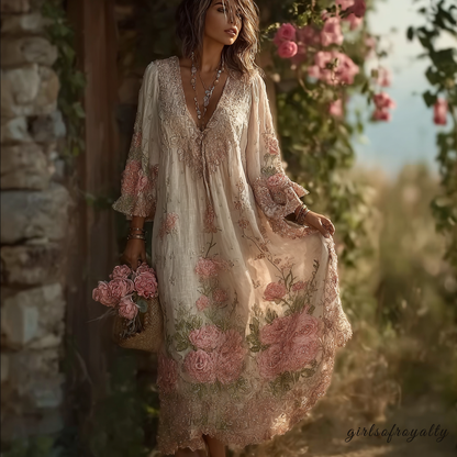 Beautifully Finished Dress in a Timeless Design