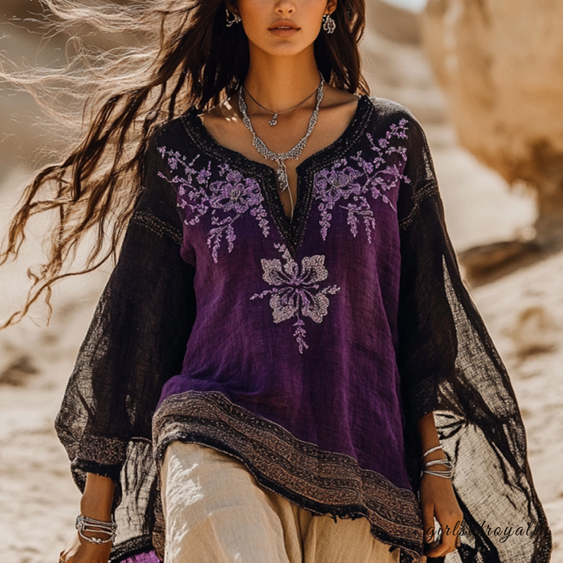 Vintage Inspired Top with a Contemporary Edge