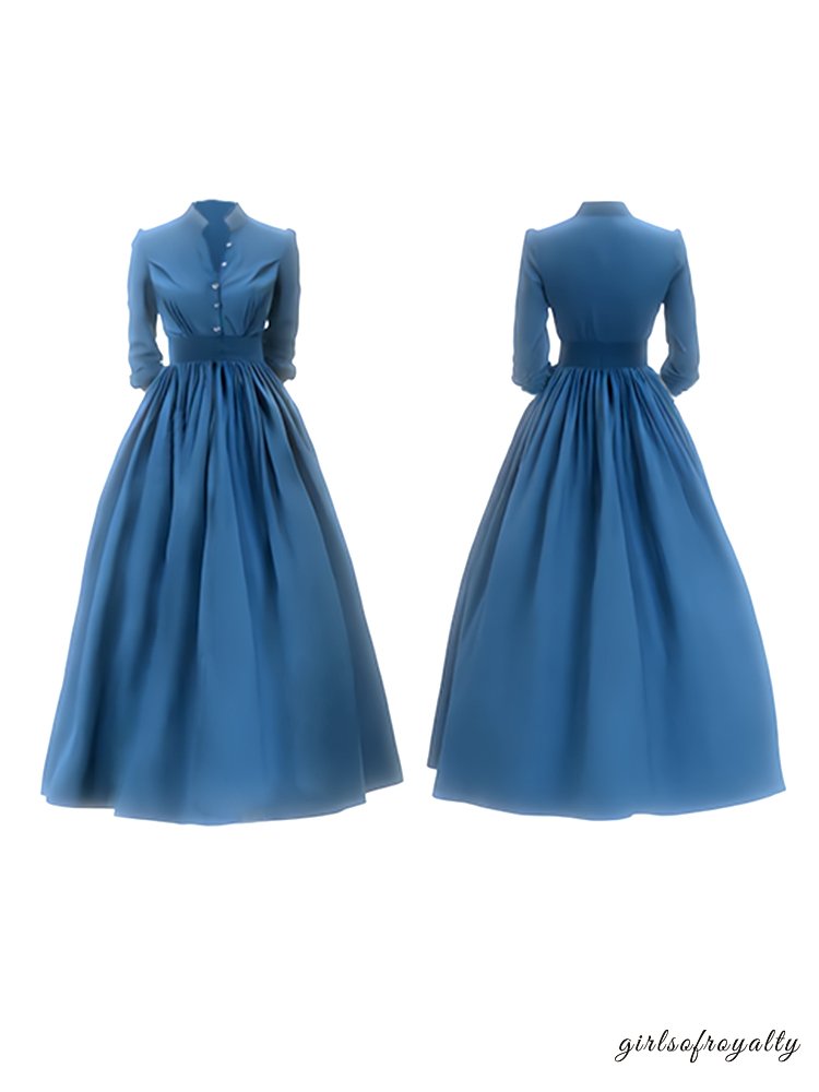A Vintage Style Dress with Delicate Timeless Details