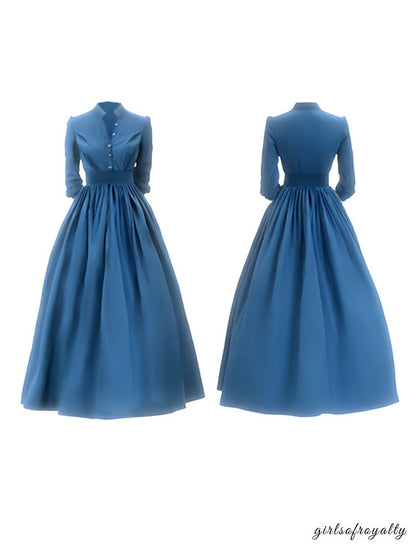 A Vintage Style Dress with Delicate Timeless Details