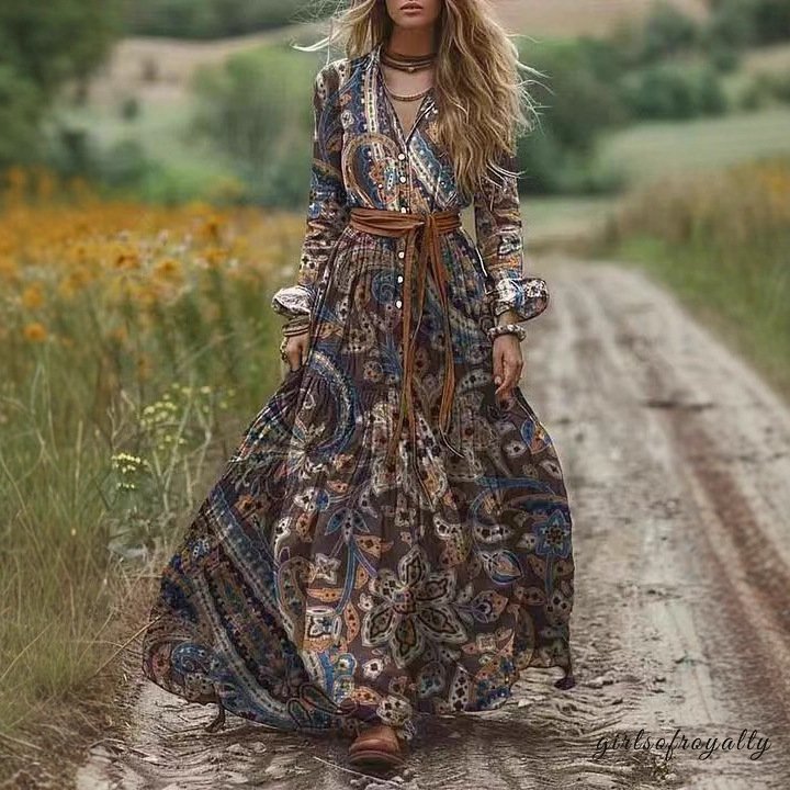 Classic Vintage Dress with a Flattering Fit
