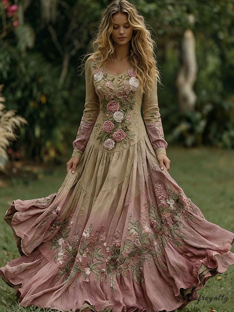 Classic Vintage Dress with a Flattering Fit