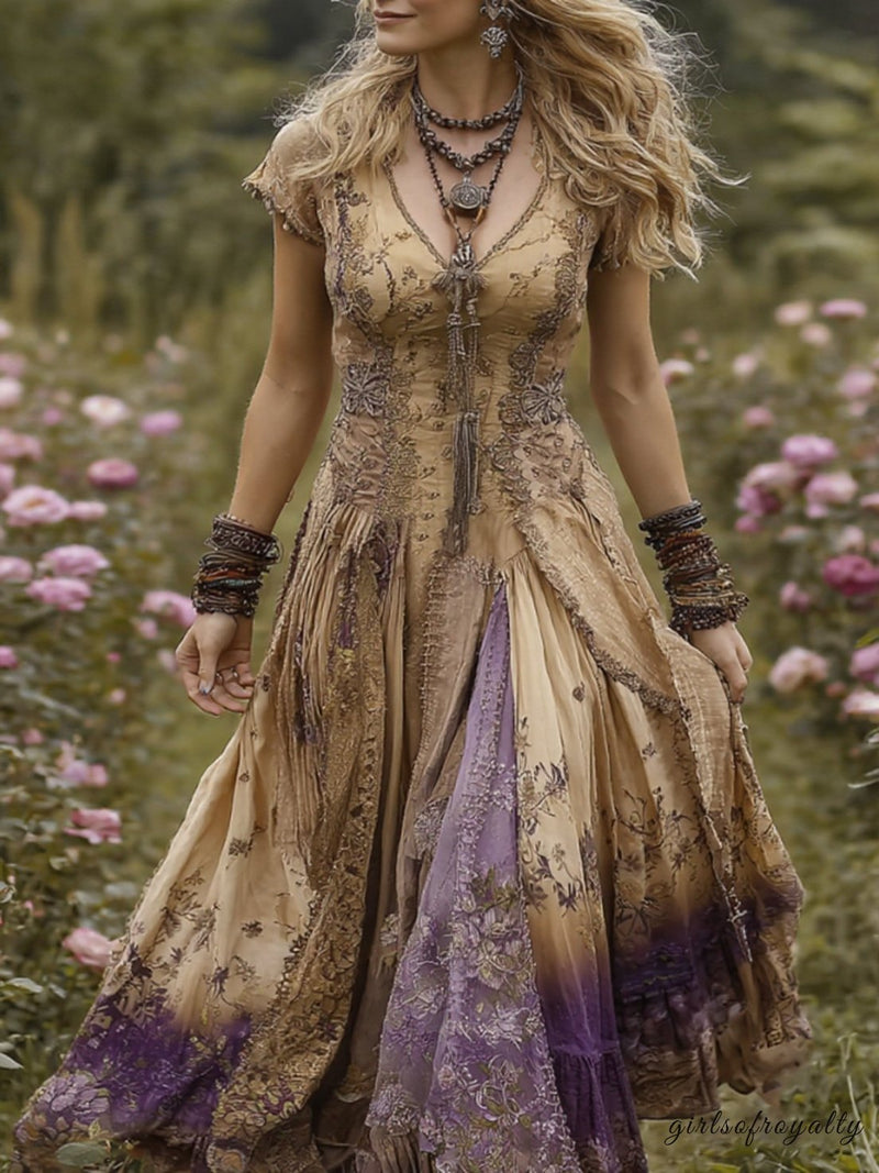 Classic Vintage Dress with a Flattering Fit