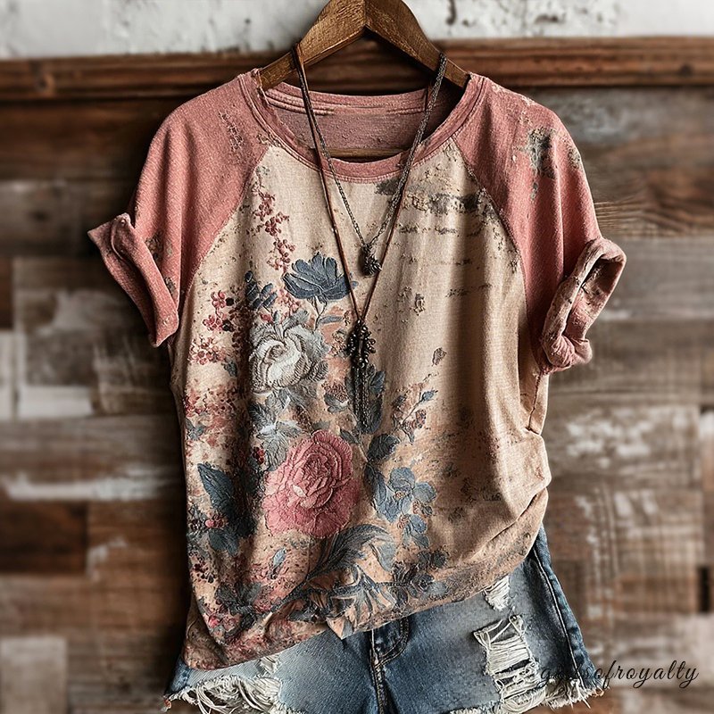 Classic Vintage T-Shirt with a Flattering Fit