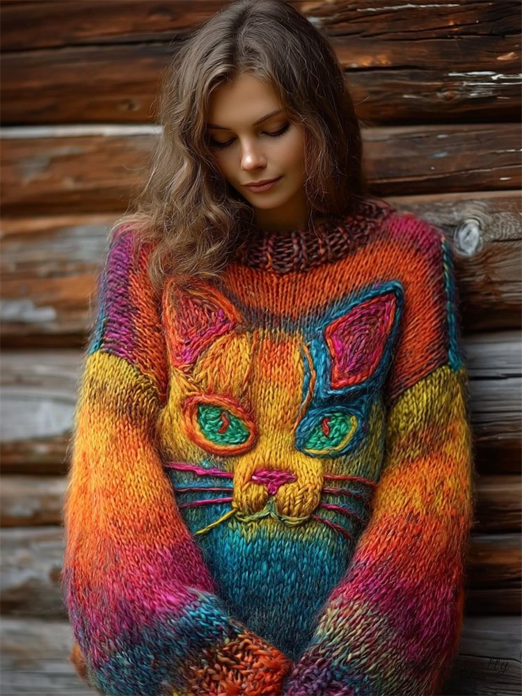 A Vintage Style Sweater with Delicate Timeless Details
