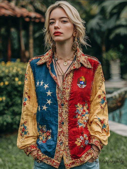 A Vintage Style Shirt with Delicate Timeless Details