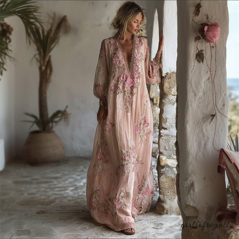 A Vintage Style Dress with Delicate Timeless Details