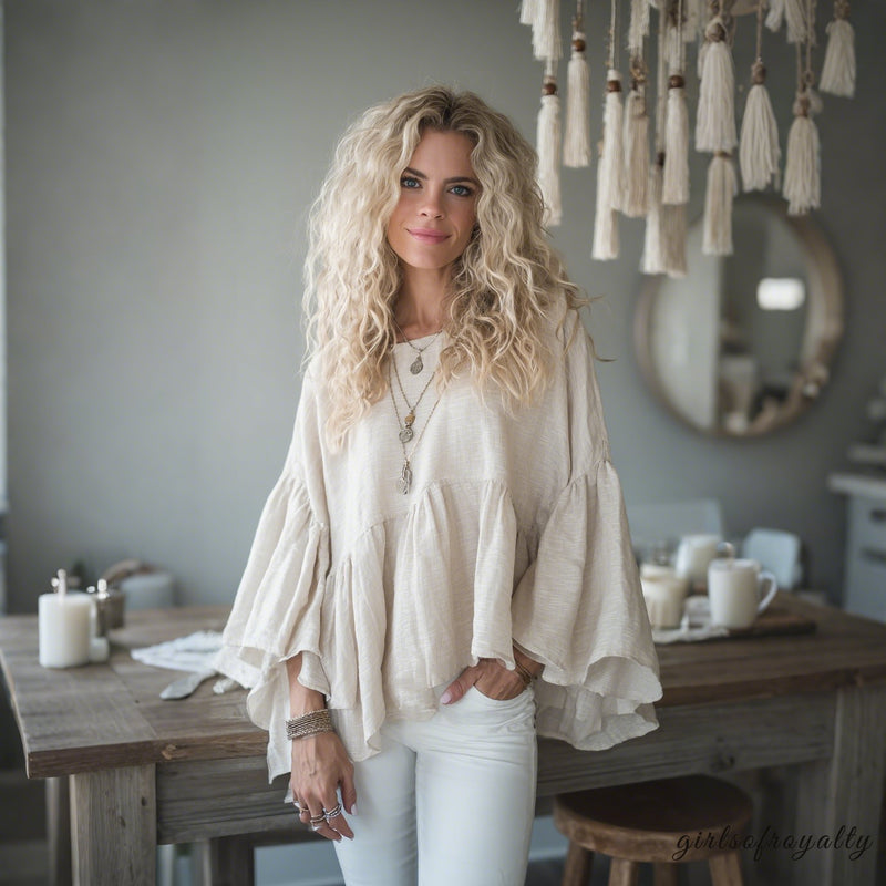 Vintage Inspired Top with a Contemporary Edge