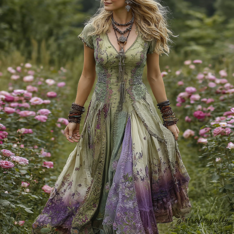 Classic Vintage Dress with a Flattering Fit