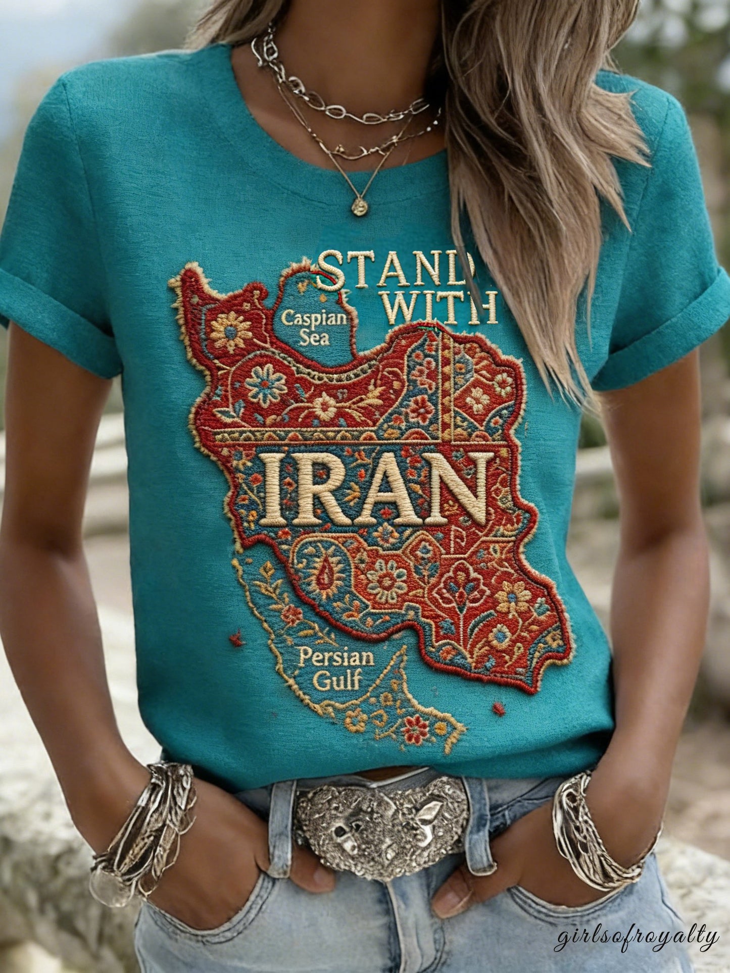 Beautifully Balanced T-Shirt with Timeless Character