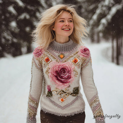 Well Tailored Sweater with a Graceful Silhouette