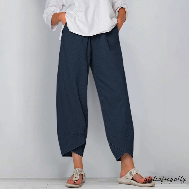 Well Tailored Trousers with a Graceful Silhouette