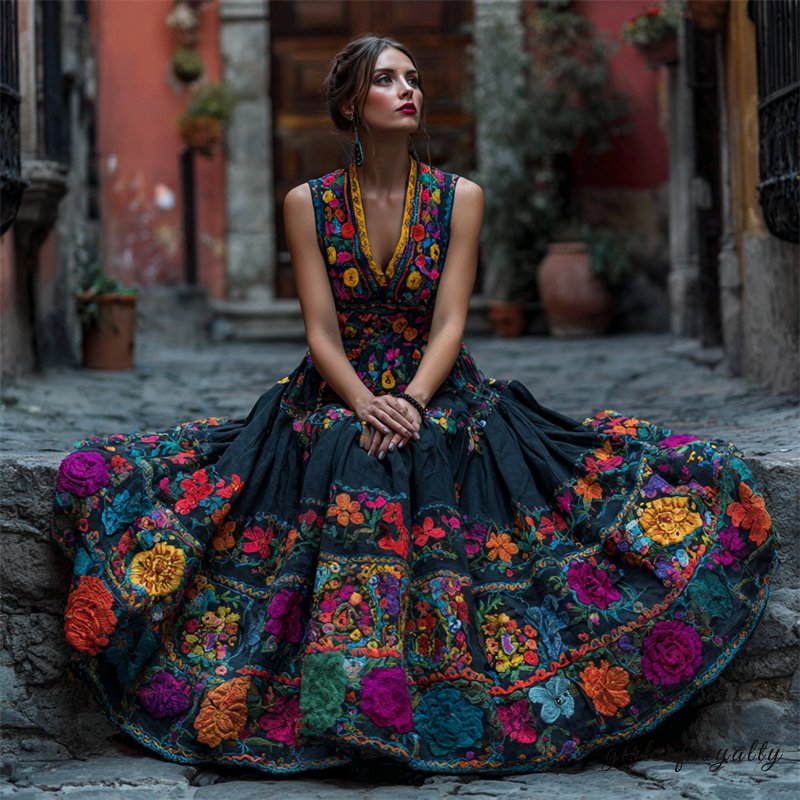 Beautifully Finished Dress in a Timeless Design