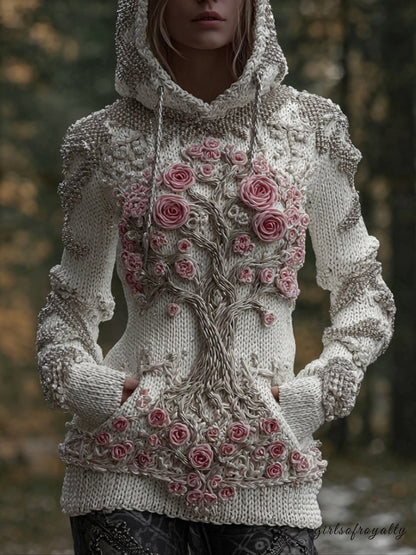 A Vintage Style Sweater with Delicate Timeless Details