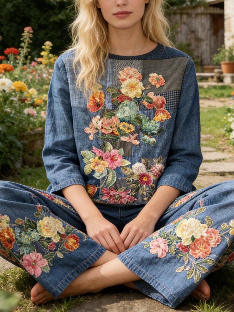 A Vintage Style Shirt with Delicate Timeless Details