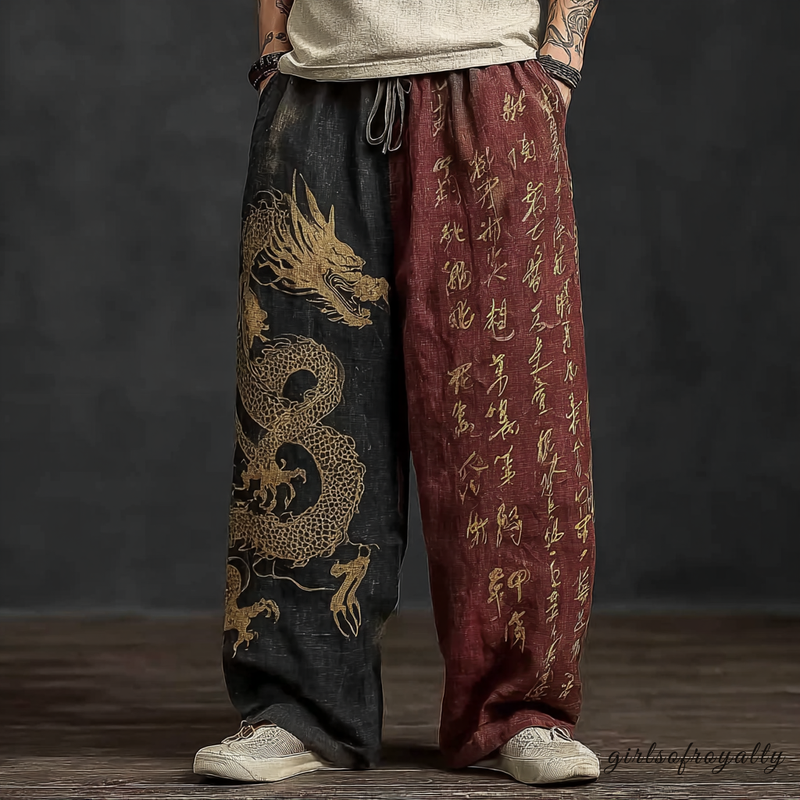 A Vintage Style Pants with Delicate Timeless Details