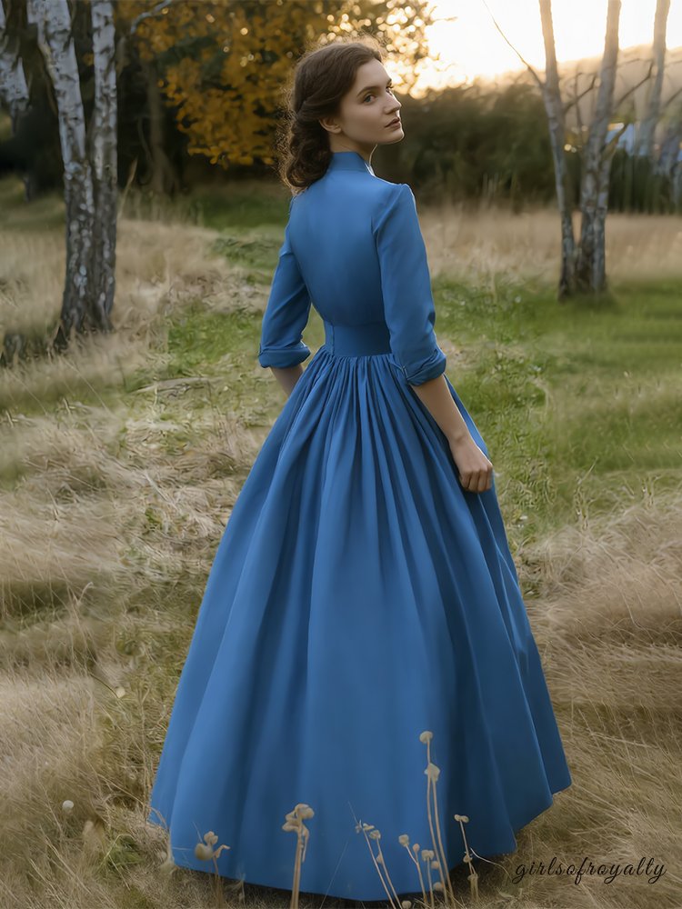 A Vintage Style Dress with Delicate Timeless Details