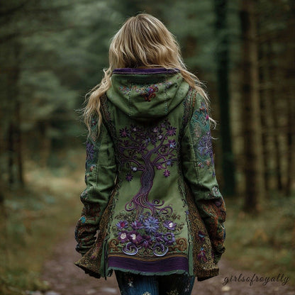 Purple green