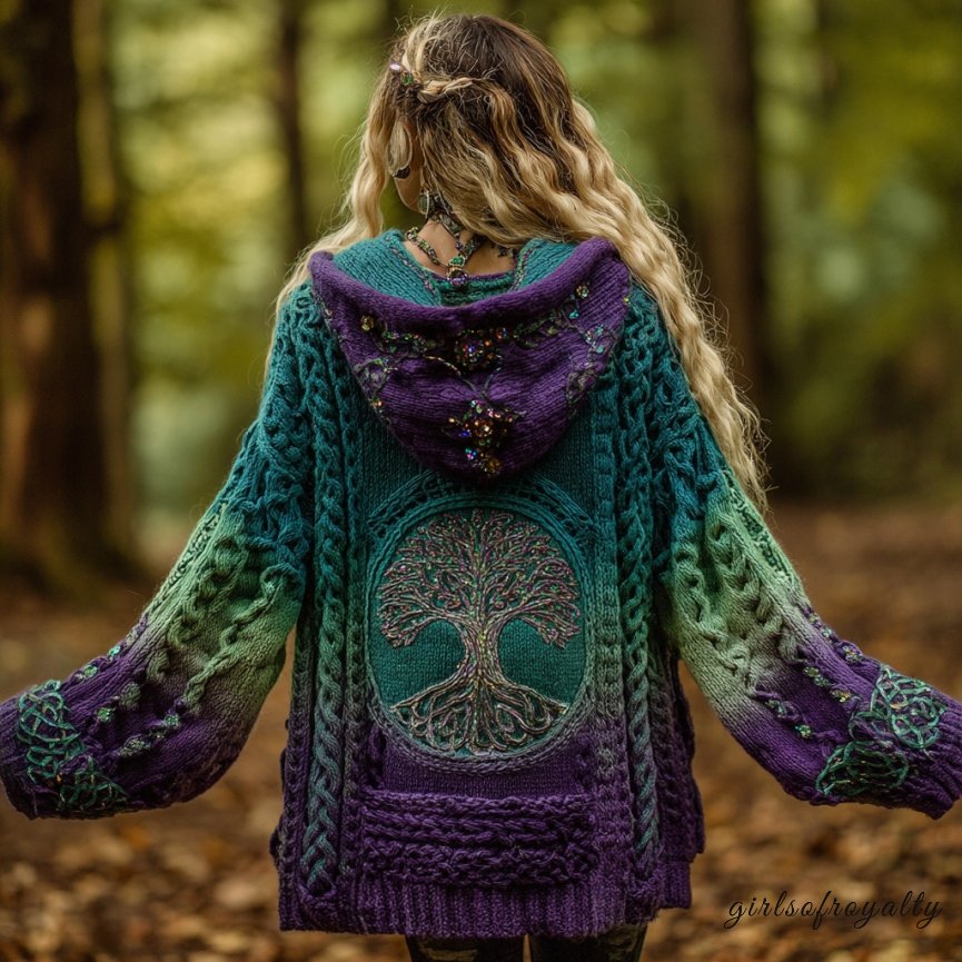 Purple green