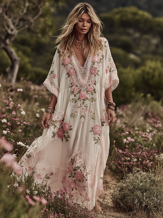 A Vintage Style Dress with Delicate Timeless Details