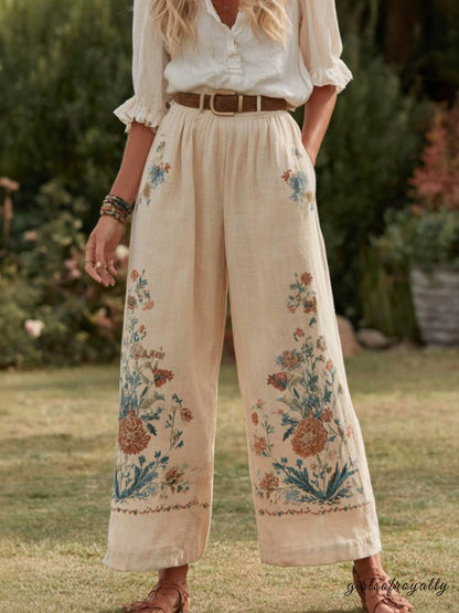 Classic Vintage Trousers with a Flattering Fit