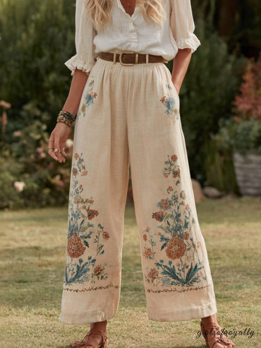 Classic Vintage Trousers with a Flattering Fit
