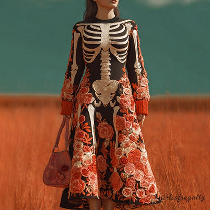 Classic Vintage Dress with a Flattering Fit
