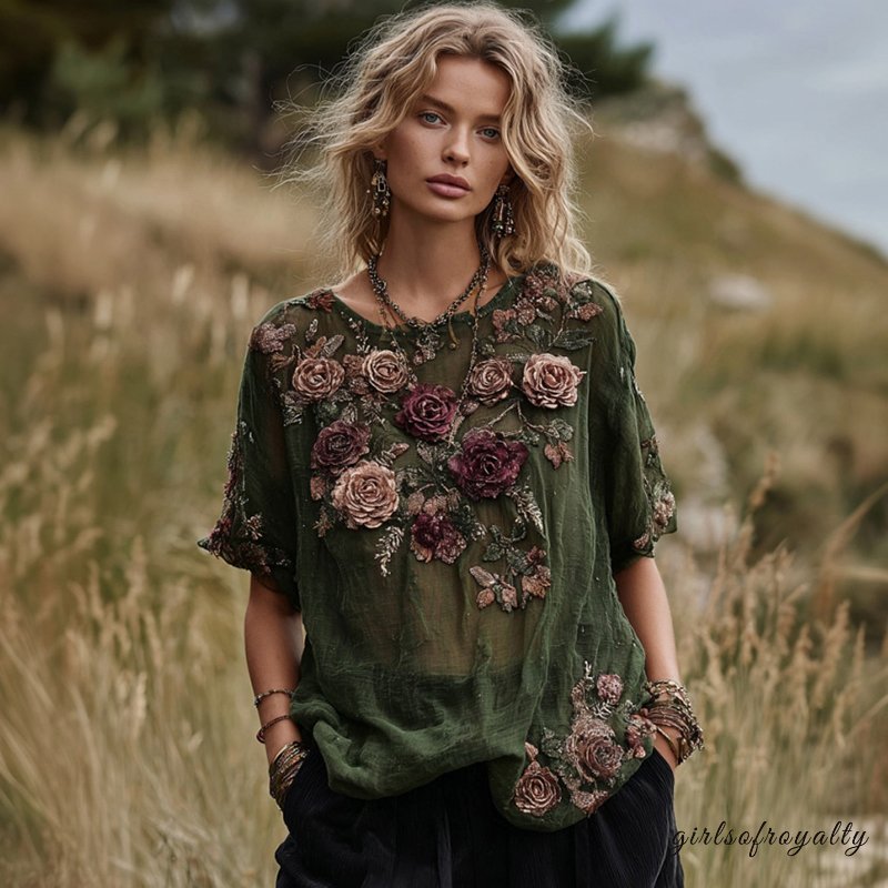 Classic Vintage T-Shirt with a Flattering Fit
