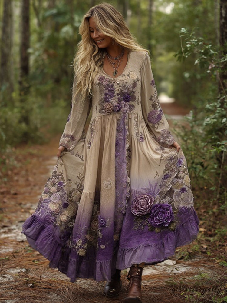Beige purple
