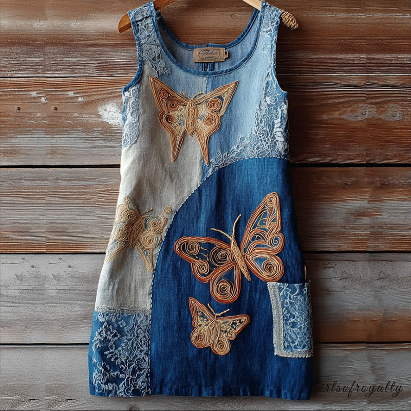 Classic Vintage Dress with a Flattering Fit