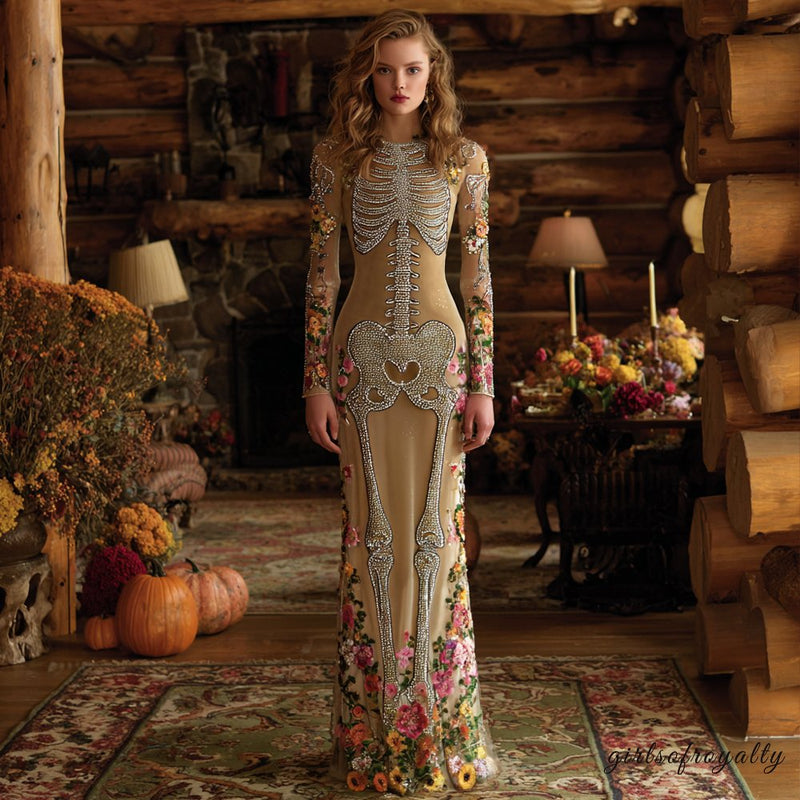 A Vintage Style Dress with Delicate Timeless Details
