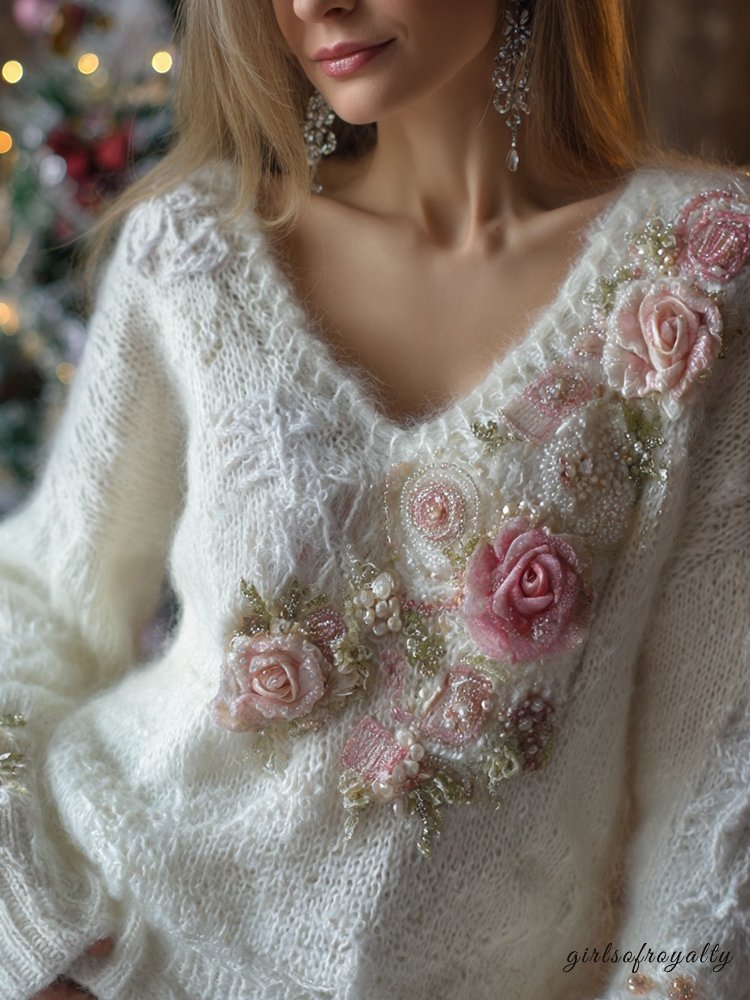 Beautifully Finished Sweater in a Timeless Design