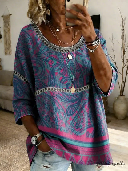 Vintage Inspired Top with a Contemporary Edge