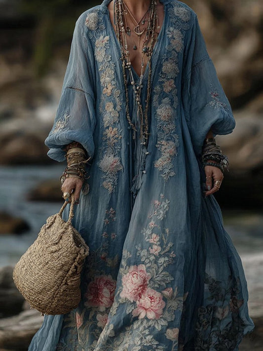 Classic Vintage Dress with a Flattering Fit