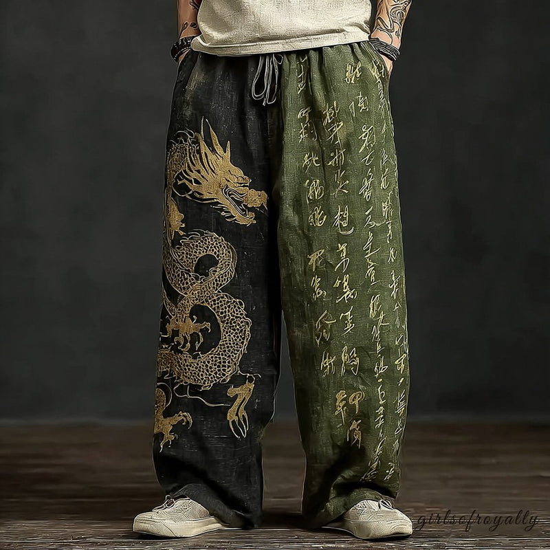A Vintage Style Pants with Delicate Timeless Details