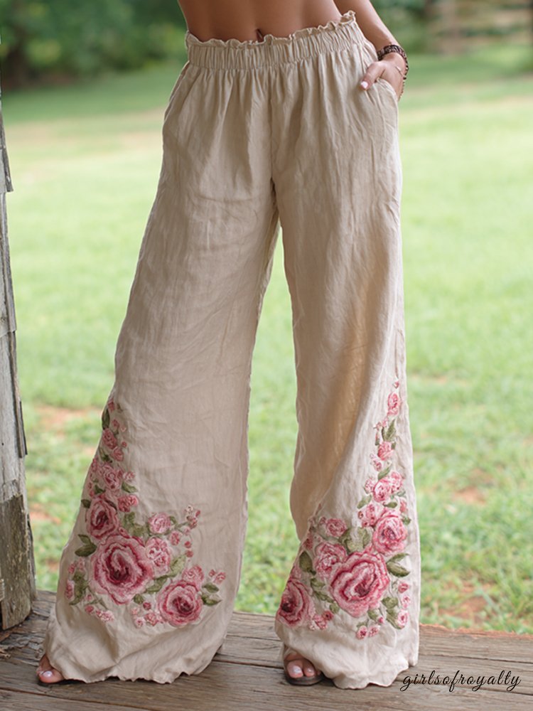 Classic Vintage Pants with a Flattering Fit