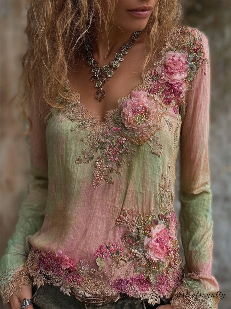 Pink green