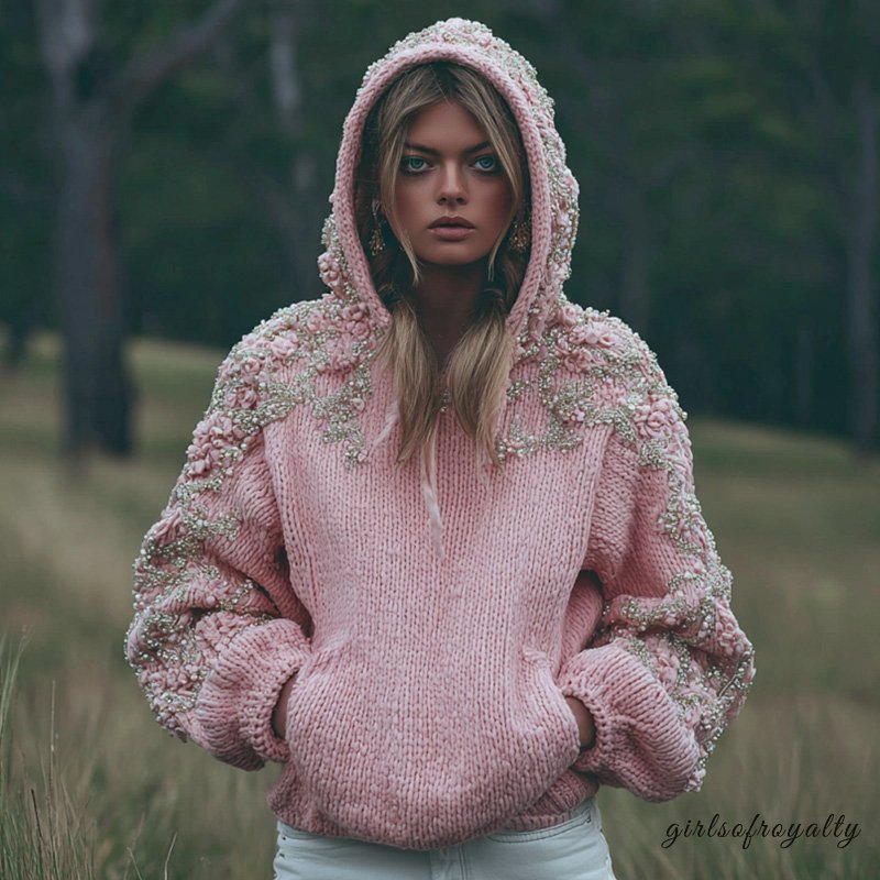 Vintage Inspired Sweater with a Contemporary Edge