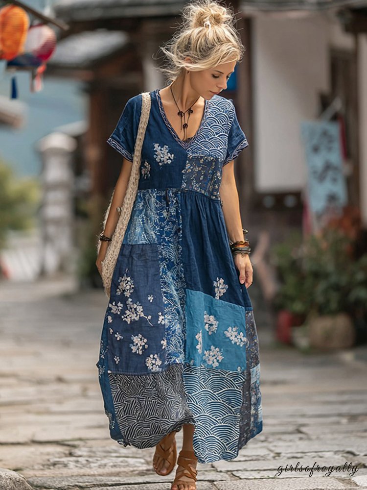 Classic Vintage Dress with a Flattering Fit