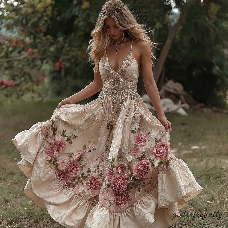 Classic Vintage Dress with a Flattering Fit
